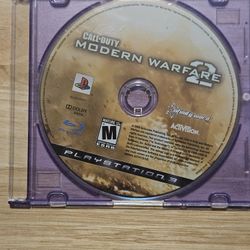 Call Of Duty Modern Warfare 2 Sony Playstation 3 Video Game PS3