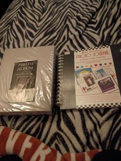 Photo album and journal never used or opened cash only