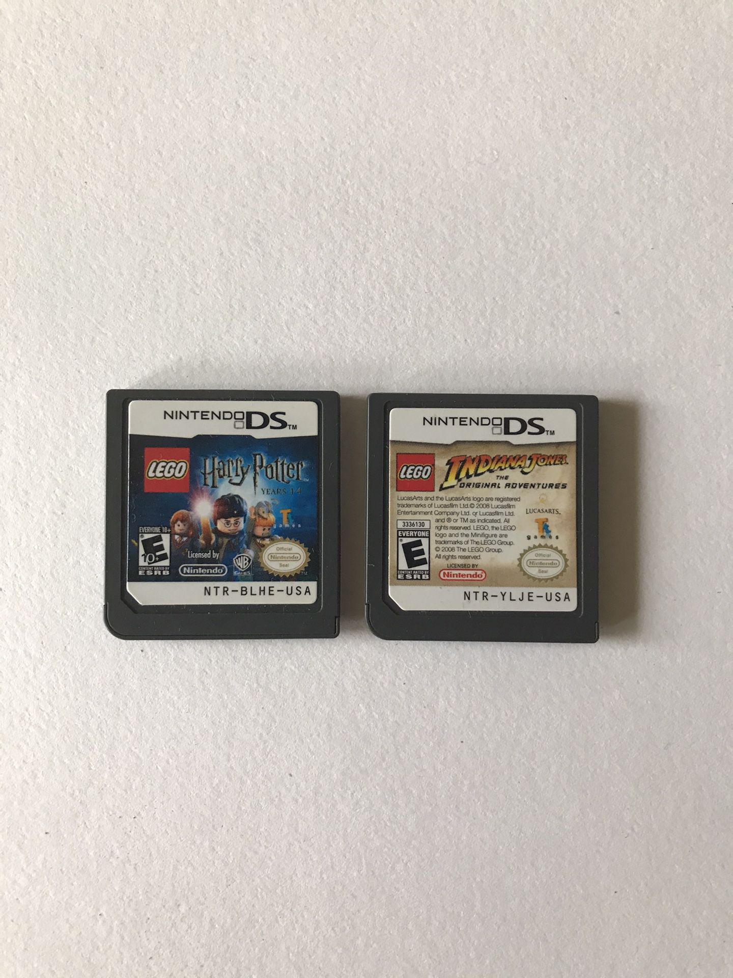 Nintendo DS LEGO Harry Potter + LEGO Indiana Jones (2 For 1)
