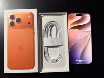 Apple unlocked Iphone 17 Pro Max 256gb in box like new "liberado" Leer la ultima foto Read last picture
