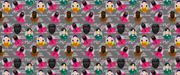 Squid Game Fabric