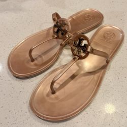 Tory Burch Rose Gold Sandals 
