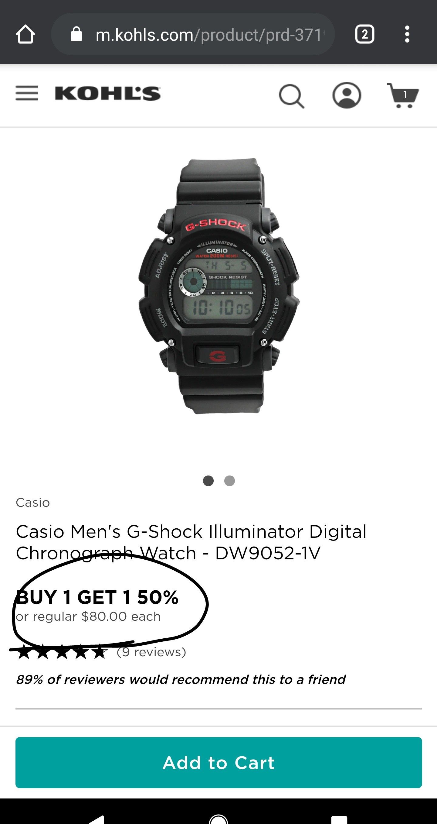 Casio G Shock