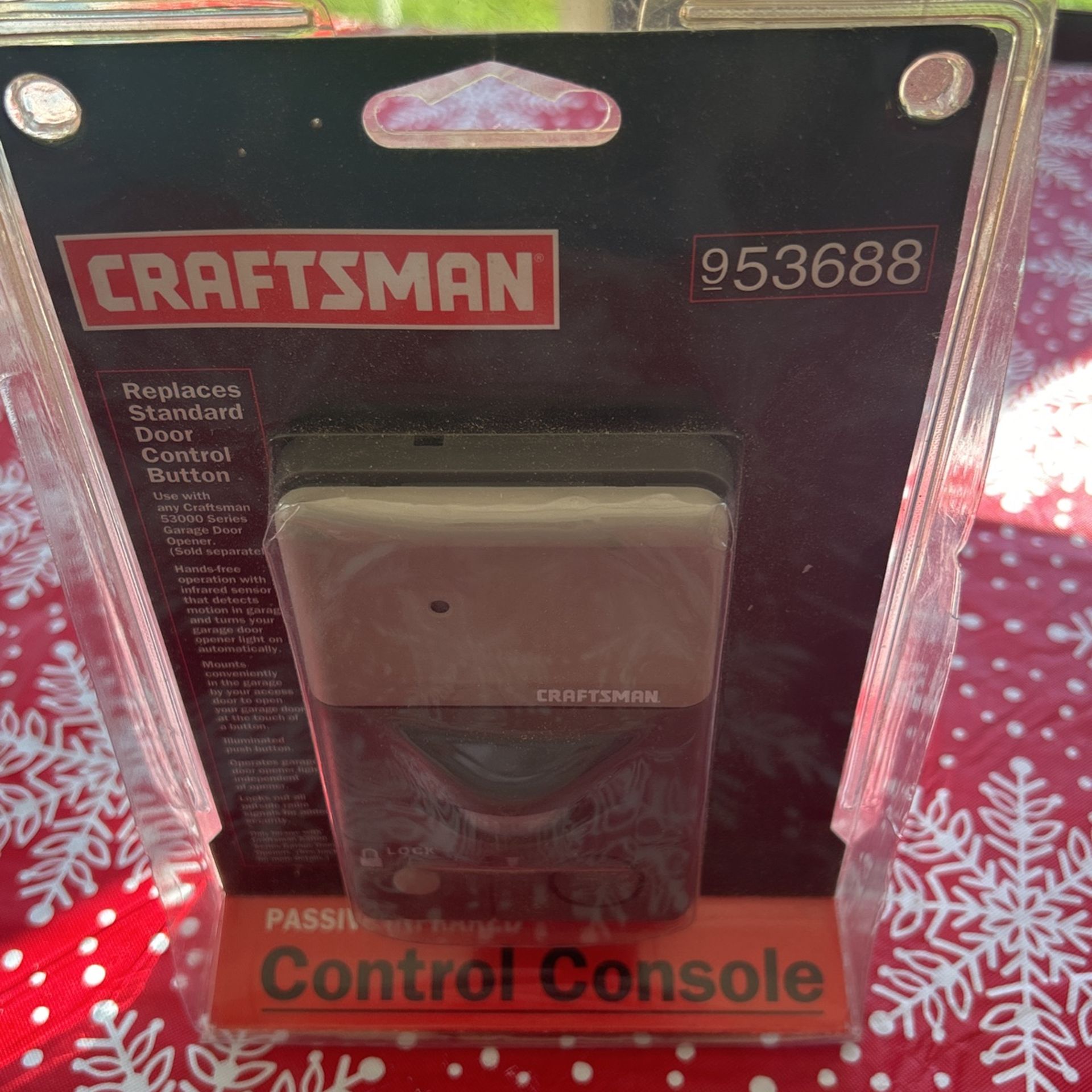 Craftsman Garage Door Opener Control Console
