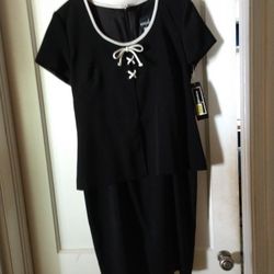 Positive Attitude Black dress