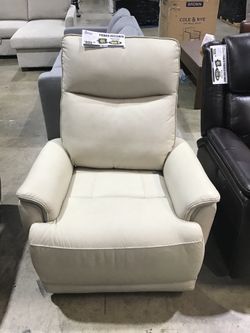 Leather Power Recliner