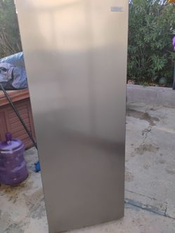Vissani Stainless Steel Upright Refrigerator