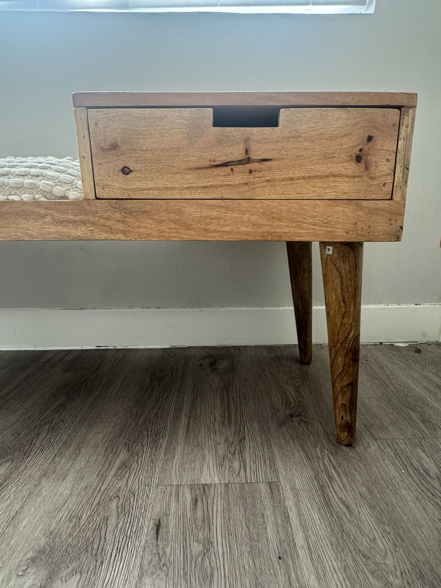 Mid Century Bench $100
