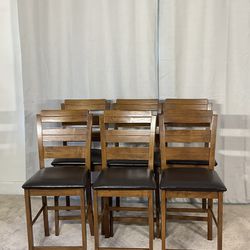 Counter Height Stools / High Chairs (6) / Sillas Altas