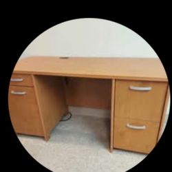Solid Hardwood Computer Desk