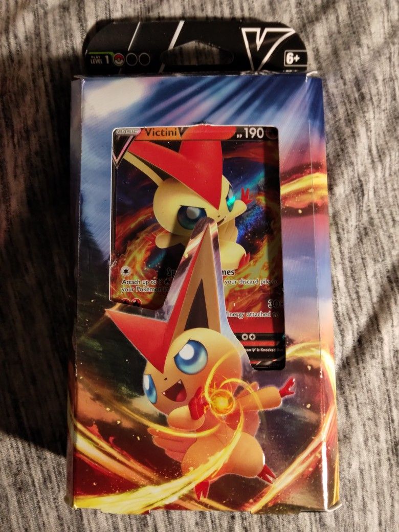  Pokemon Victini V Battle Deck : Toys & Games