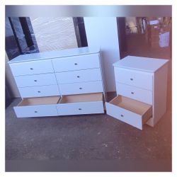 Dresser And Nightstand 
