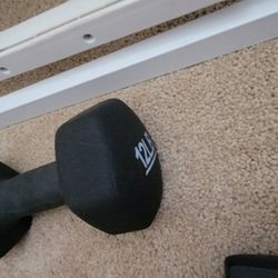 Two 12lbs Dumbells