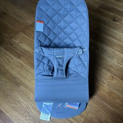 Babybjorn Bouncer Bliss Classic Quilt Anthracite