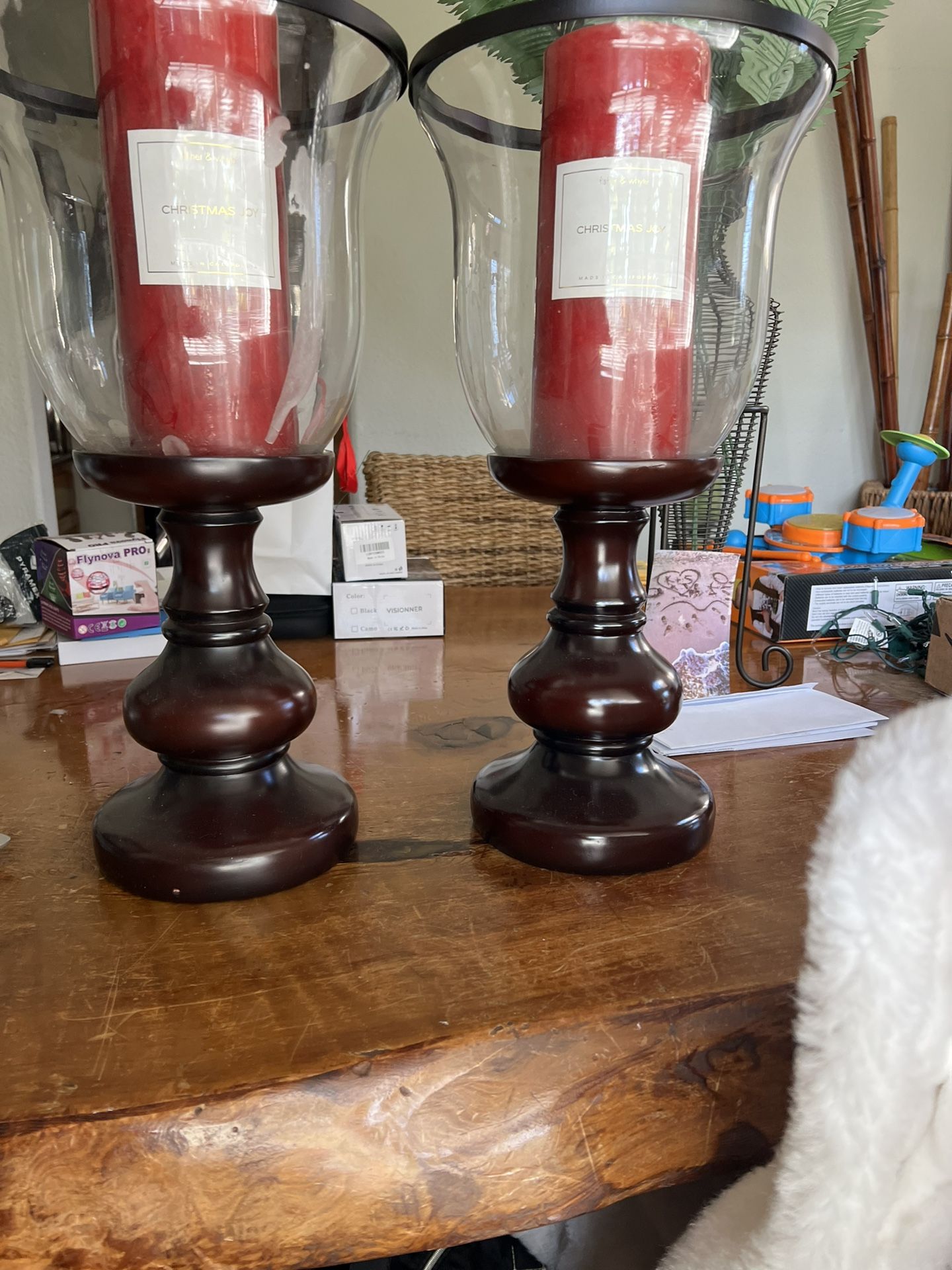 Beautiful Glass Candle Holders