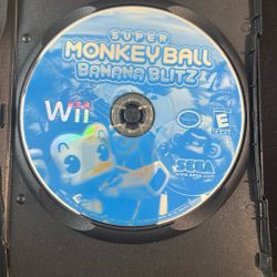 Super Monkey Ball Banana Blitz For The Wii game