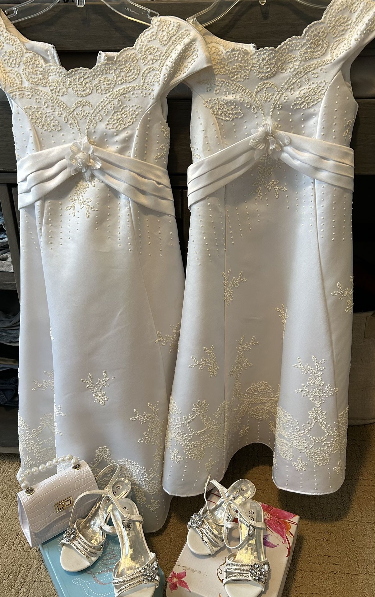 2 Flower Girl dresses