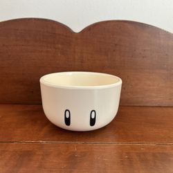 Super Nintendo World Hard Plastic Melamine Bowl 4” x 2.25”