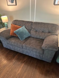 Dark Gray Ashley Loveseat Sofa