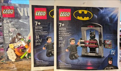 Lego Batman x2 And VIP 30726 + 40606