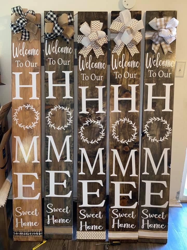 6”door Signs Home Sweet Home
