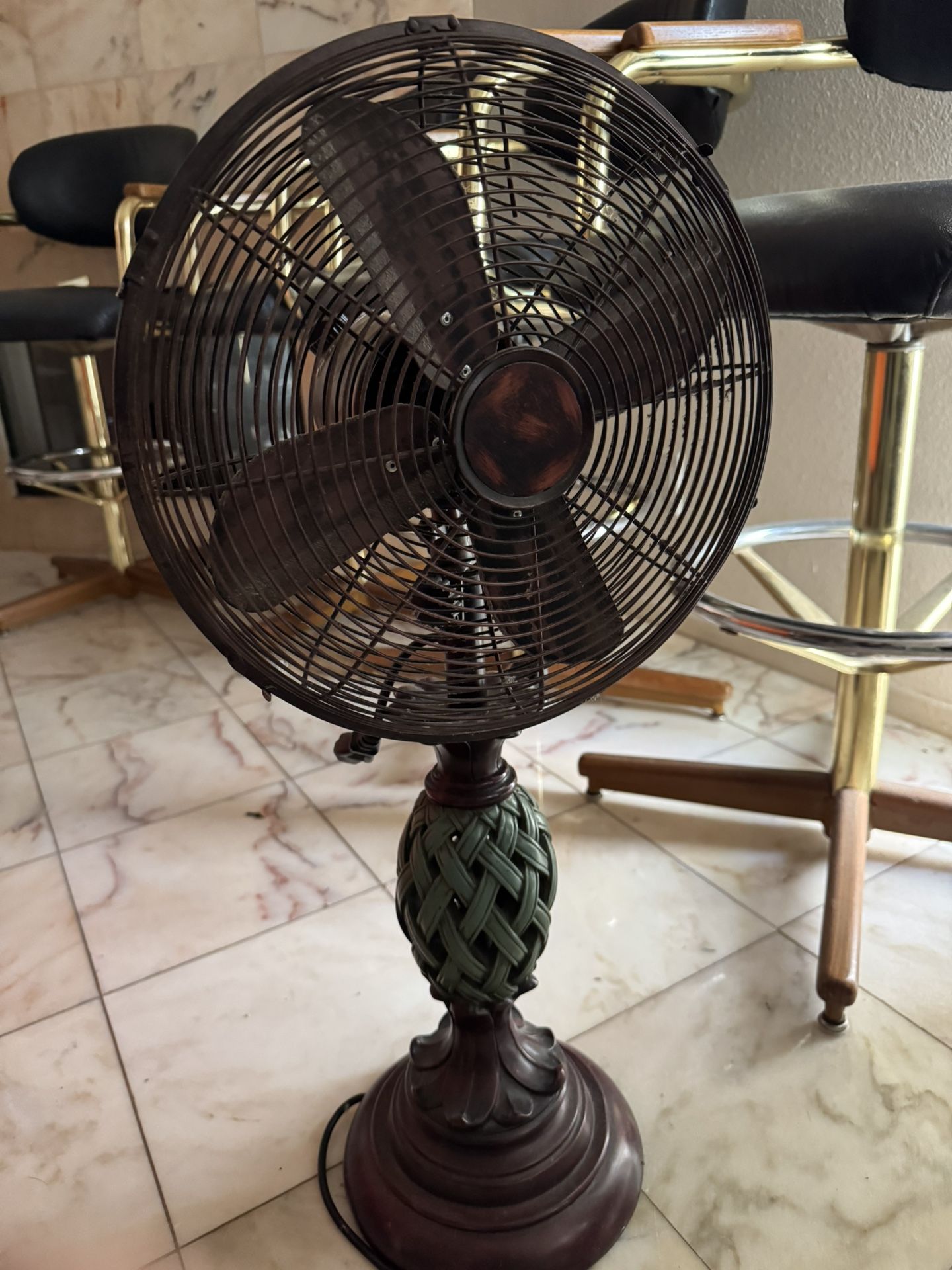 Vintage Decorative Pedestal Fan