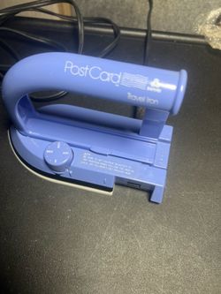 Travel Iron, Post Card $10