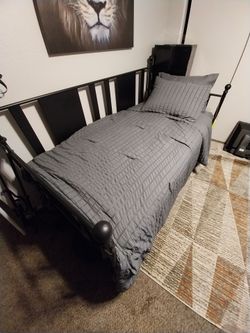 Bedframe and new mattress