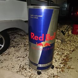 Giant Red Bull Cooler