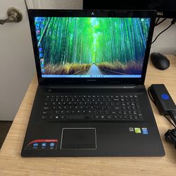 FAST Loaded Lenovo 17” Laptop Computer / Intel Core i7 / 12GB RAM / GeForce 840M 2GB GPU / 240GB SSD / Windows 11 Pro + Office 21