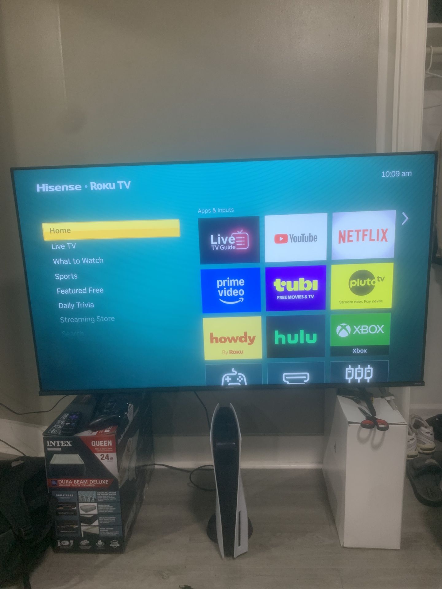 58” inch Hisense Flat Screen TV