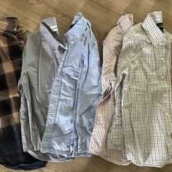 Boys long sleeve dress shirt size 6-7