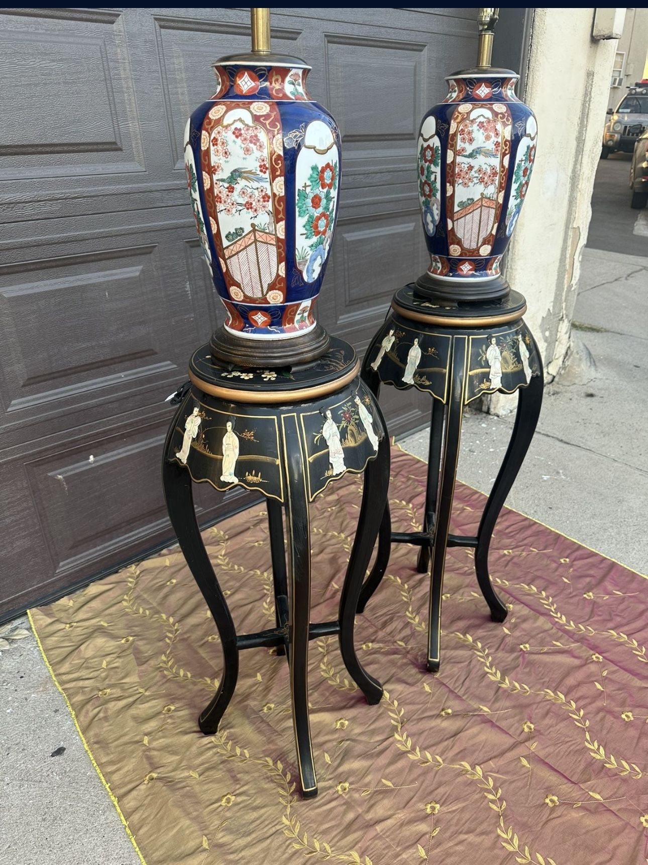 Vintage Side Tables Plant Stands $167.00 Each  