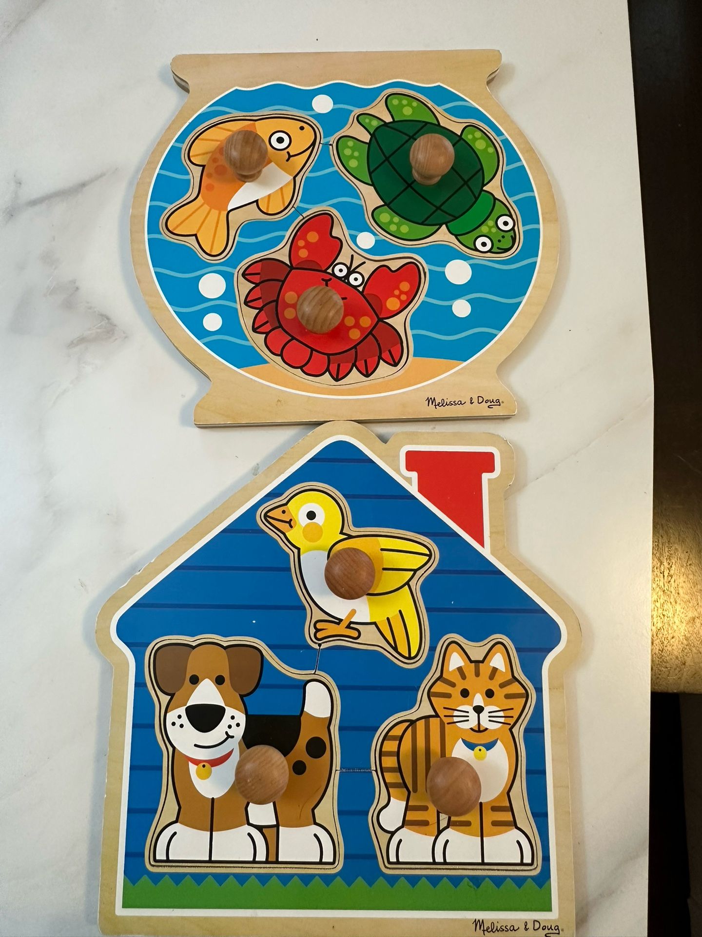 Wooden Jumbo Peg Puzzle