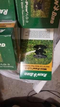 Rainbird sprinklers