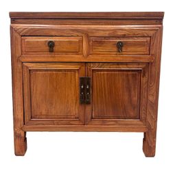 Antique Vintage Cedar Rustic Cabinet