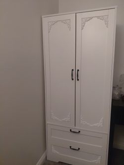 WHITE closet drawer