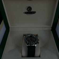 Premium Diamond Chrono Watch (Automatic) – Full Kit – Like New