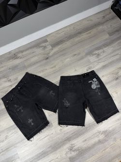 Chrome Heart Jean Shorts
