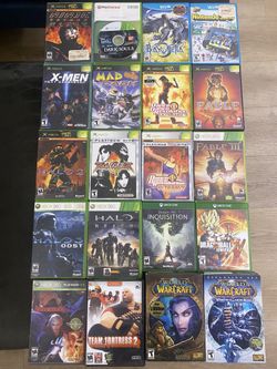 Collectable Bundle Games Xbox, Xbox 360 PC, Xbox One & Wii