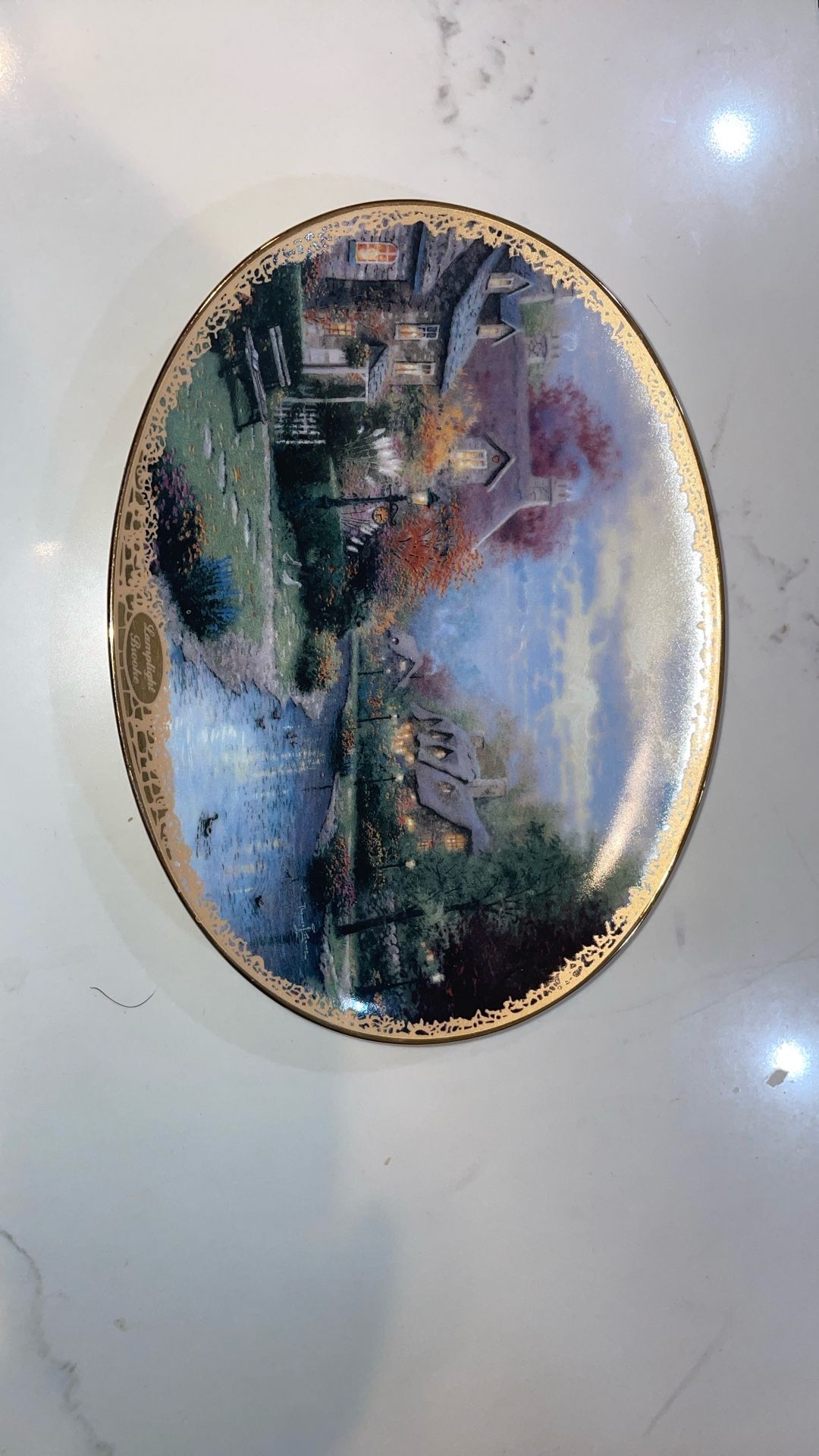 Limited Edition Thomas Kinkade Collector’s Plate