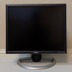 Dell 19" LCD 1024 x 768 DVI VGA PC Computer Monitor Desktop Home Office Screen
