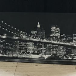 Canvas Of San Francisco Black And White