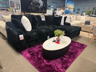 Beautiful customizable sectional! Easy financing! 🔥💜✨