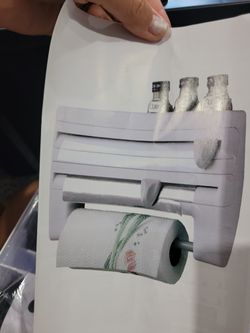 Kitchen Roll Dispenser For Paper towel, Wrap And Foil.