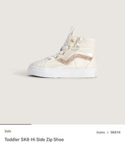 Girls Toddler Shoes High top Vans
