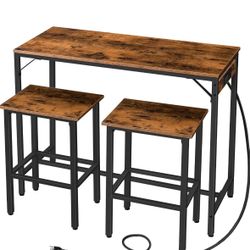 Bar Tables And Chair Set
