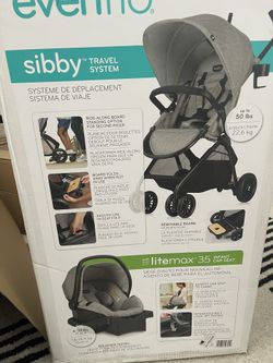 EvenFlo SIBBY TRAVEL SYSTEM WITH LITEMAX INFANT CAR SEAT for Sale in City  Of Industry, CA - OfferUp