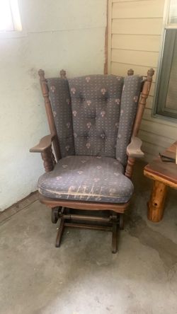 Glider older rocker