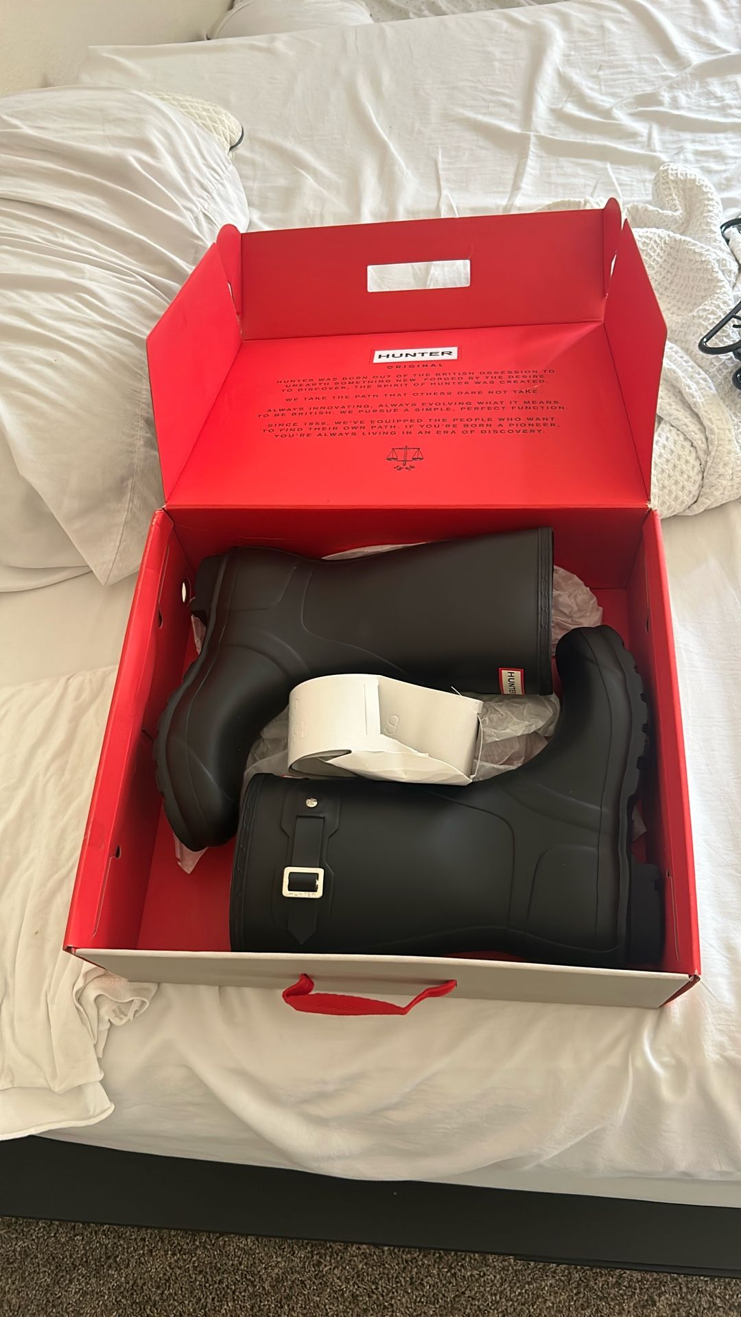 Hunter Brand Boots